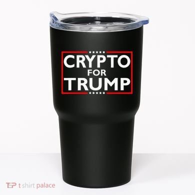 Crypto For Trump President Election 2024 Pro Cryptocurrency Tumbler