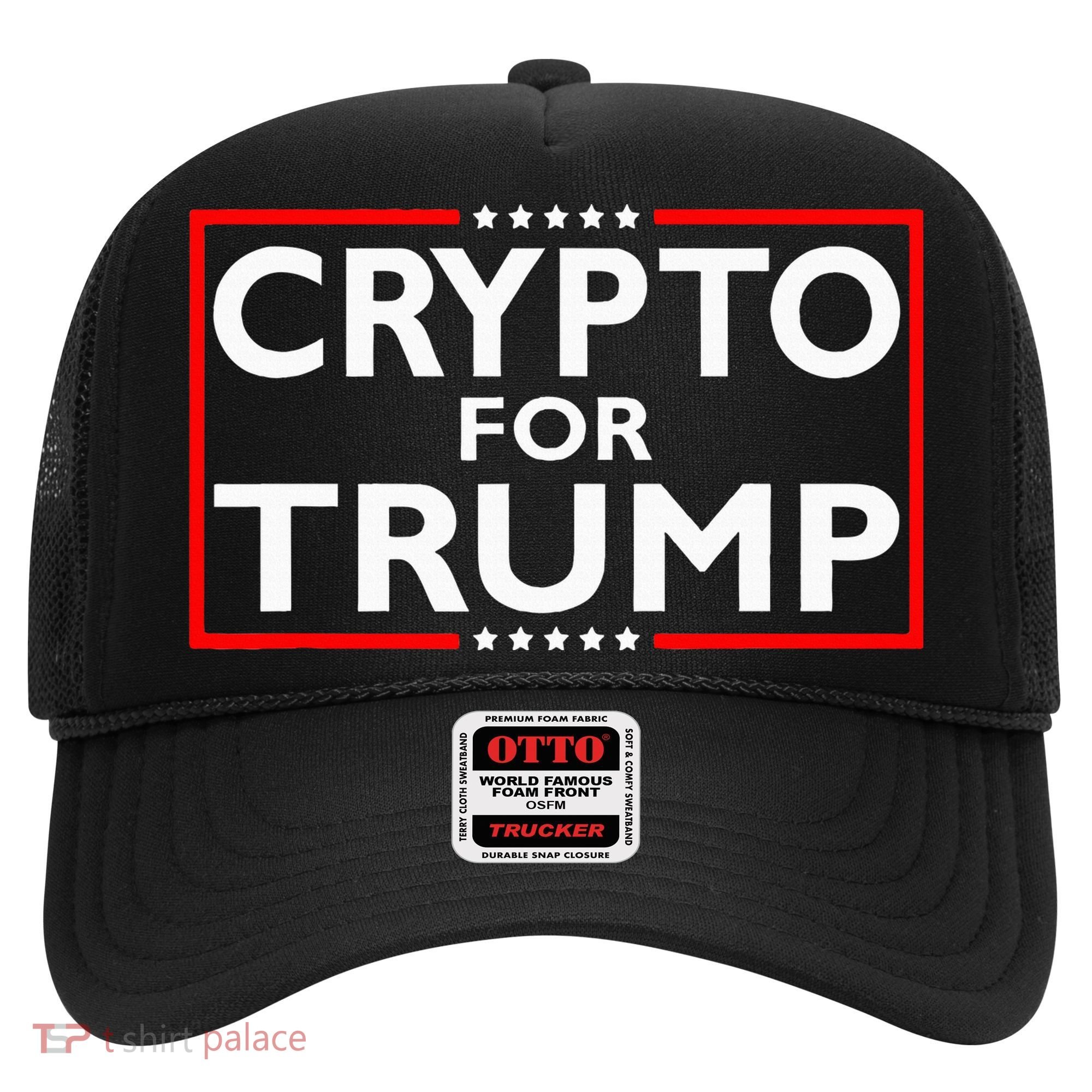 Crypto For Trump President Election 2024 Pro Cryptocurrency Hat