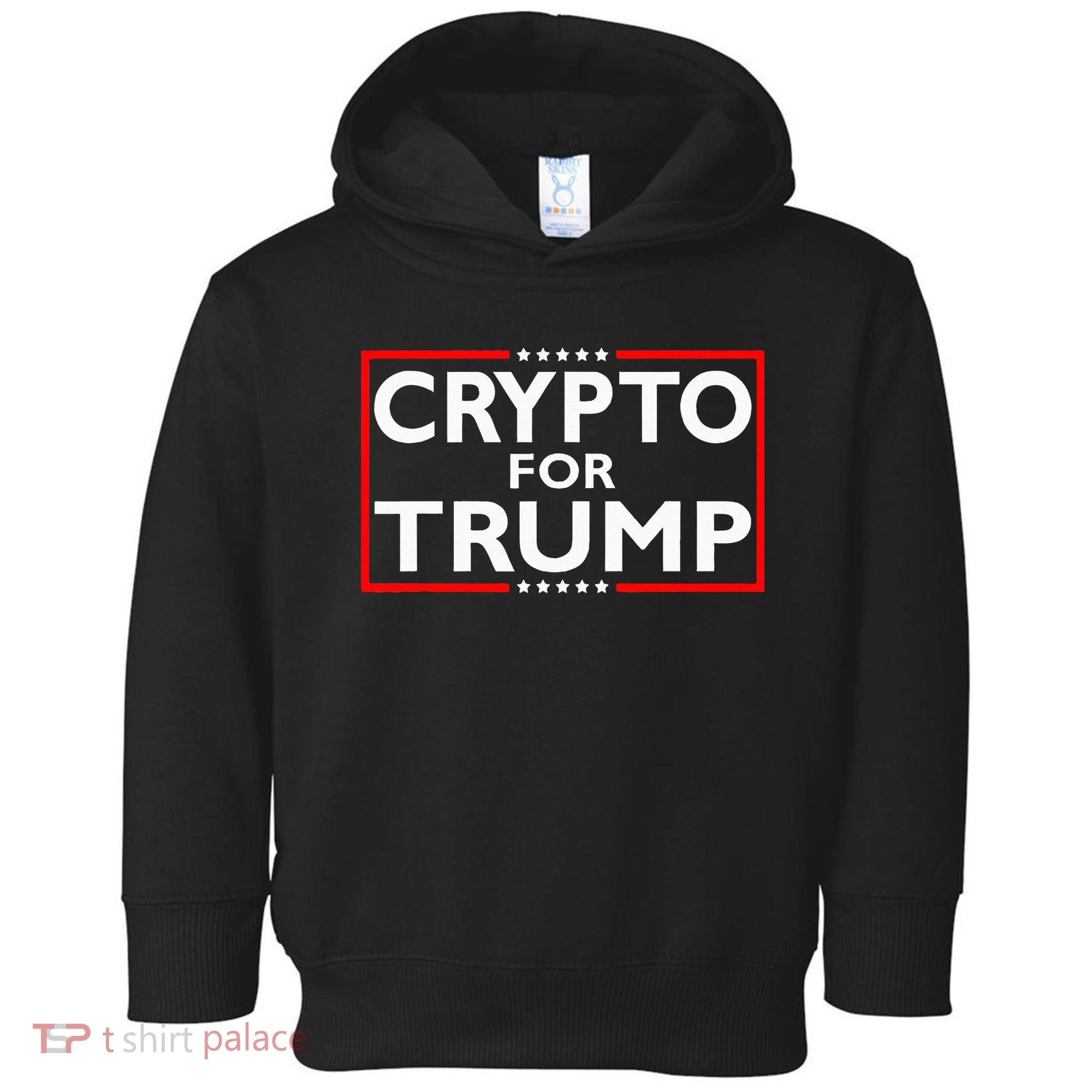 Crypto For Trump President Election 2024 Pro Cryptocurrency Toddler Hoodie