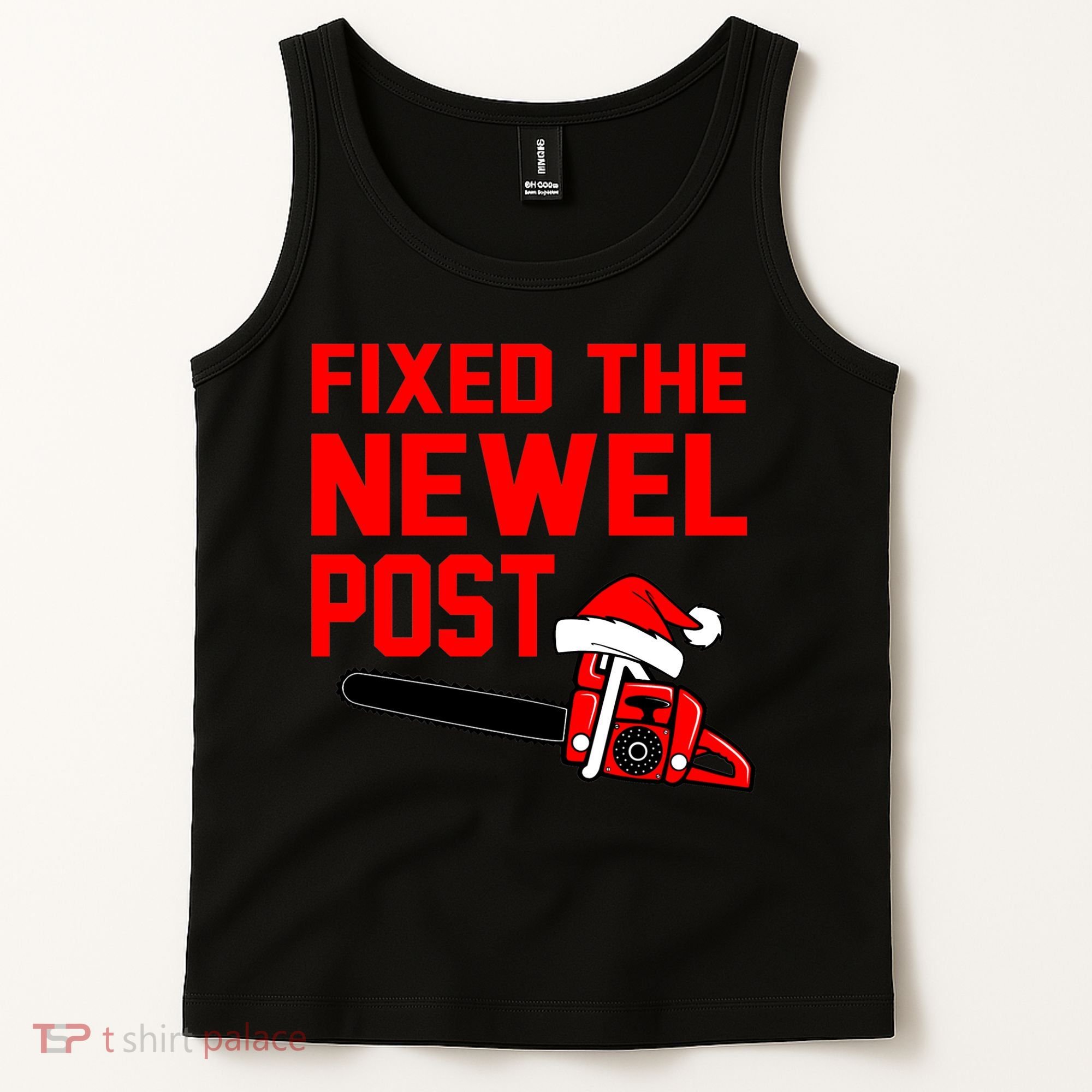 Christmas Fixed The Newel Post Essential Tank Top