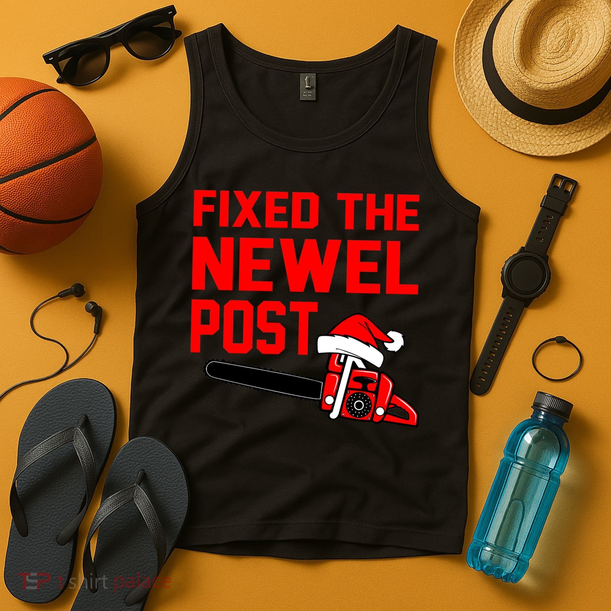 Christmas Fixed The Newel Post Essential Tank Top