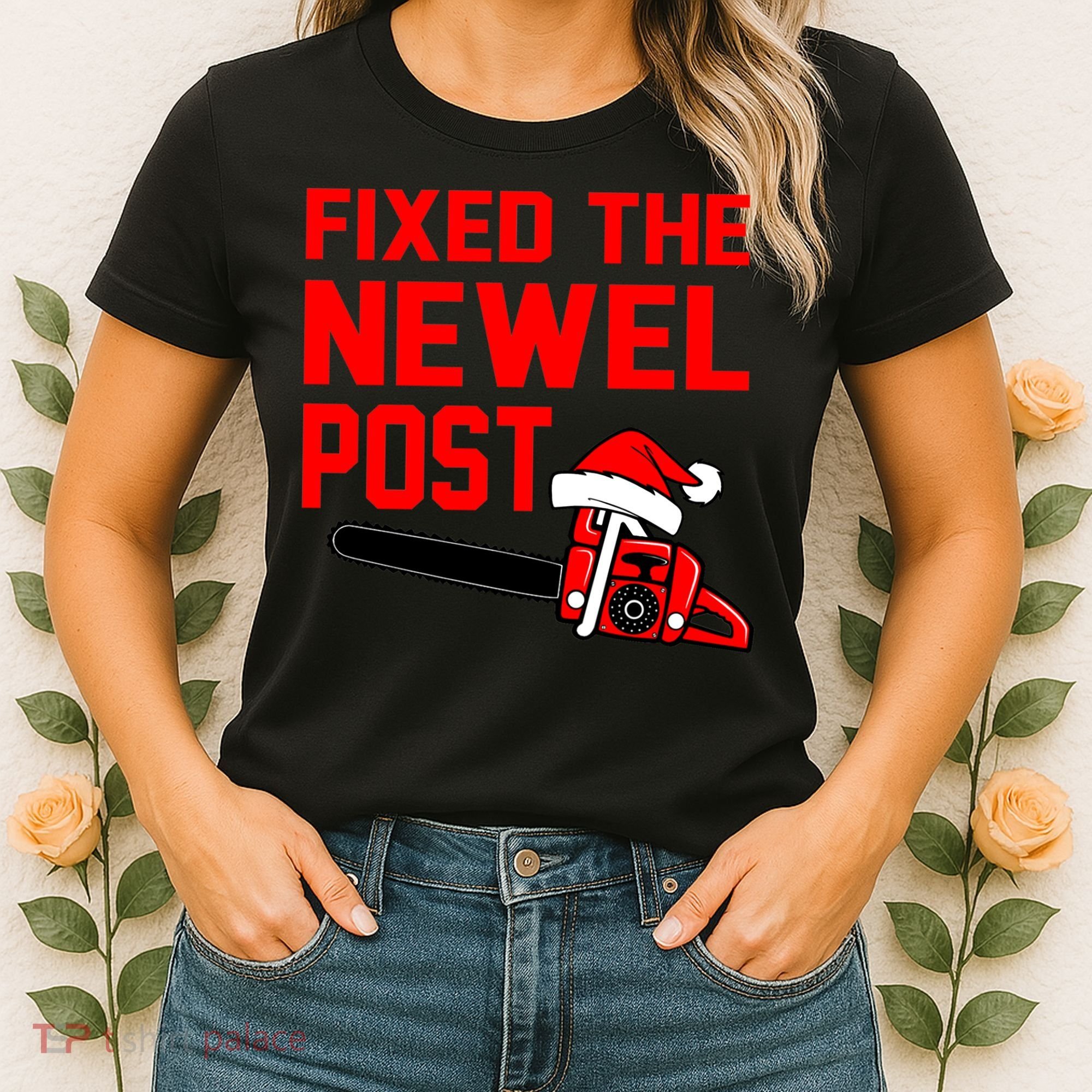 Christmas Fixed The Newel Post Essential Women's T-Shirt