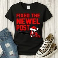 Christmas Fixed The Newel Post Essential Women's T-Shirt thumb 3