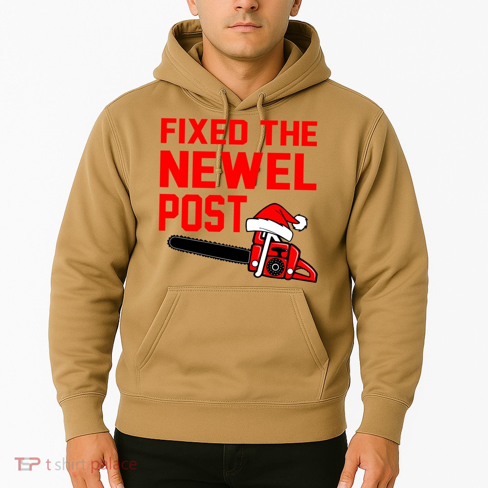 Christmas Fixed The Newel Post Essential Hoodie