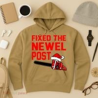 Christmas Fixed The Newel Post Essential Hoodie thumb 3