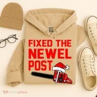 Christmas Fixed The Newel Post Essential Hoodie thumb 4