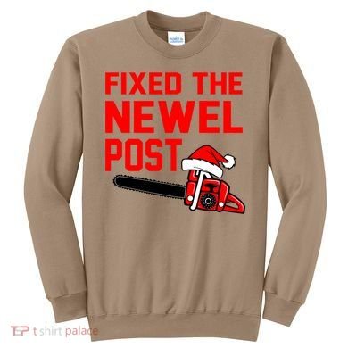 Christmas Fixed The Newel Post Essential Sweatshirt