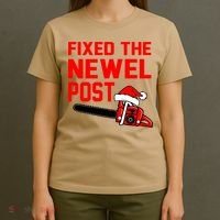 Christmas Fixed The Newel Post Essential T-Shirt thumb 4