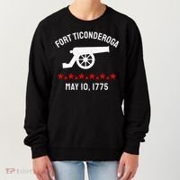 Capture Fort Ticonderoga Cannon Revolutionary War Women's Sweatshirt thumb 0