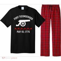Capture Fort Ticonderoga Cannon Revolutionary War Pajama Set thumb 0