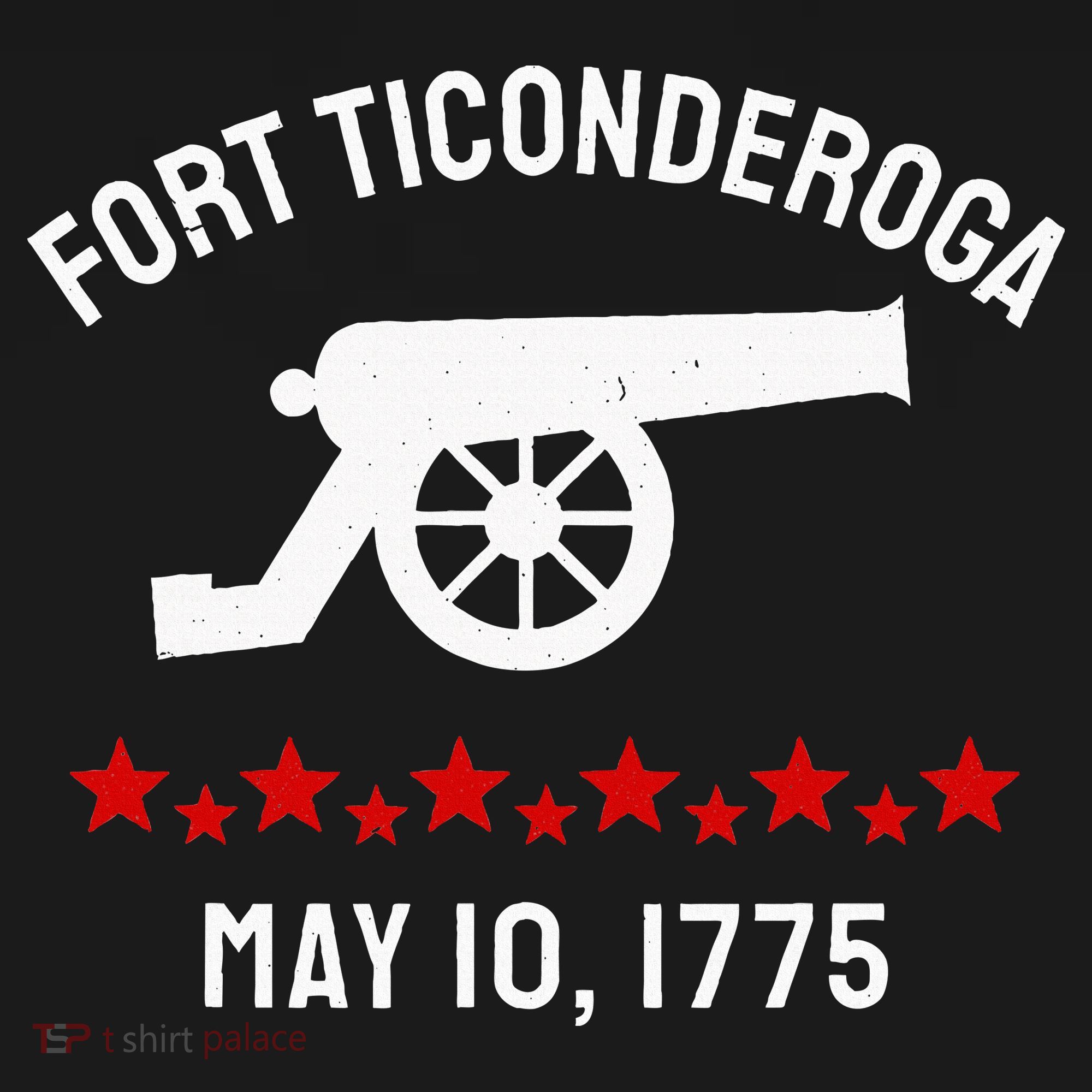 Capture Fort Ticonderoga Cannon Revolutionary War Performance Fleece Hoodie