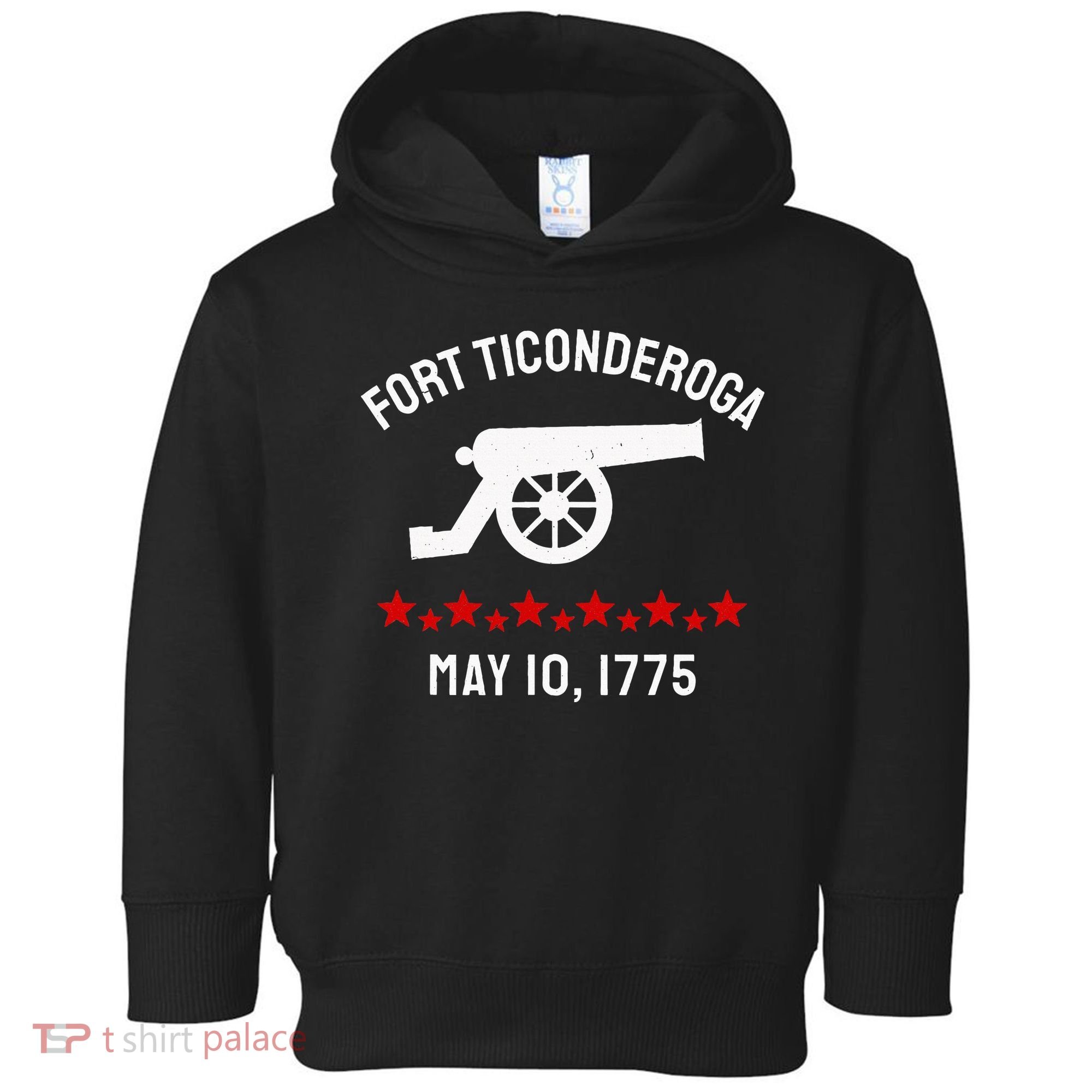 Capture Fort Ticonderoga Cannon Revolutionary War Toddler Hoodie
