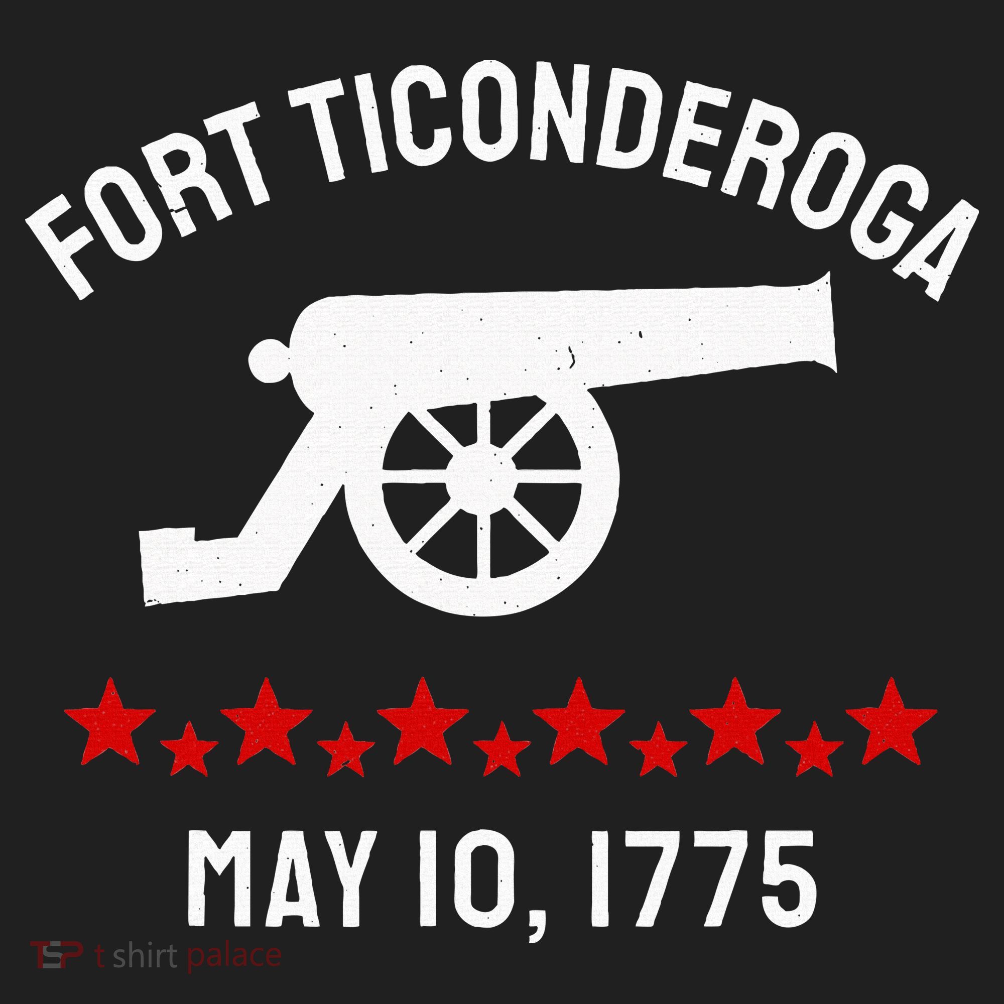 Capture Fort Ticonderoga Cannon Revolutionary War Golf Towel