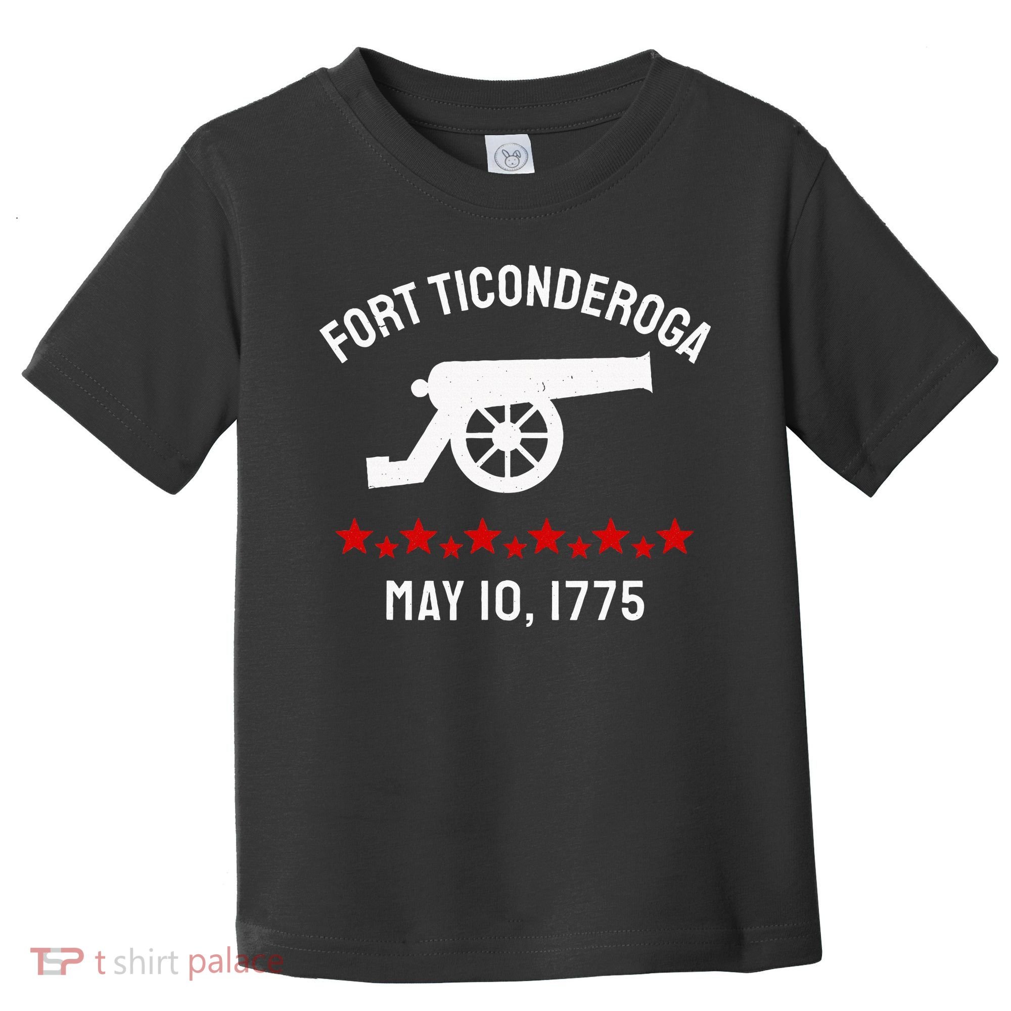 Capture Fort Ticonderoga Cannon Revolutionary War Toddler T-Shirt
