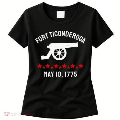 Capture Fort Ticonderoga Cannon Revolutionary War Women's T-Shirt