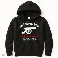 Capture Fort Ticonderoga Cannon Revolutionary War Kids Hoodie thumb 0