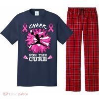 Cheer For The Cure Breast Cancer Awareness Month Cheerleader Pajama Set thumb 0