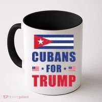 Cubans For Trump Cuban American Patriotic Coffee Mug thumb 0