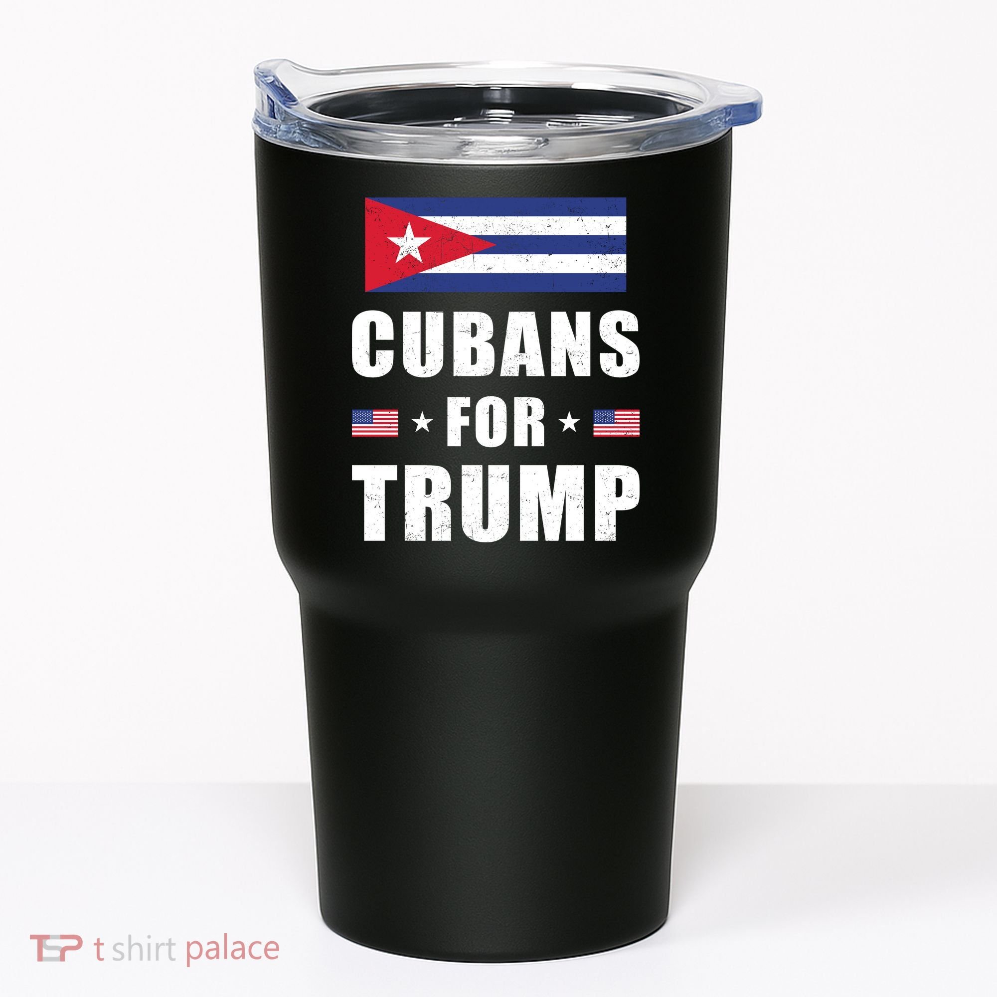 Cubans For Trump Cuban American Patriotic Tumbler