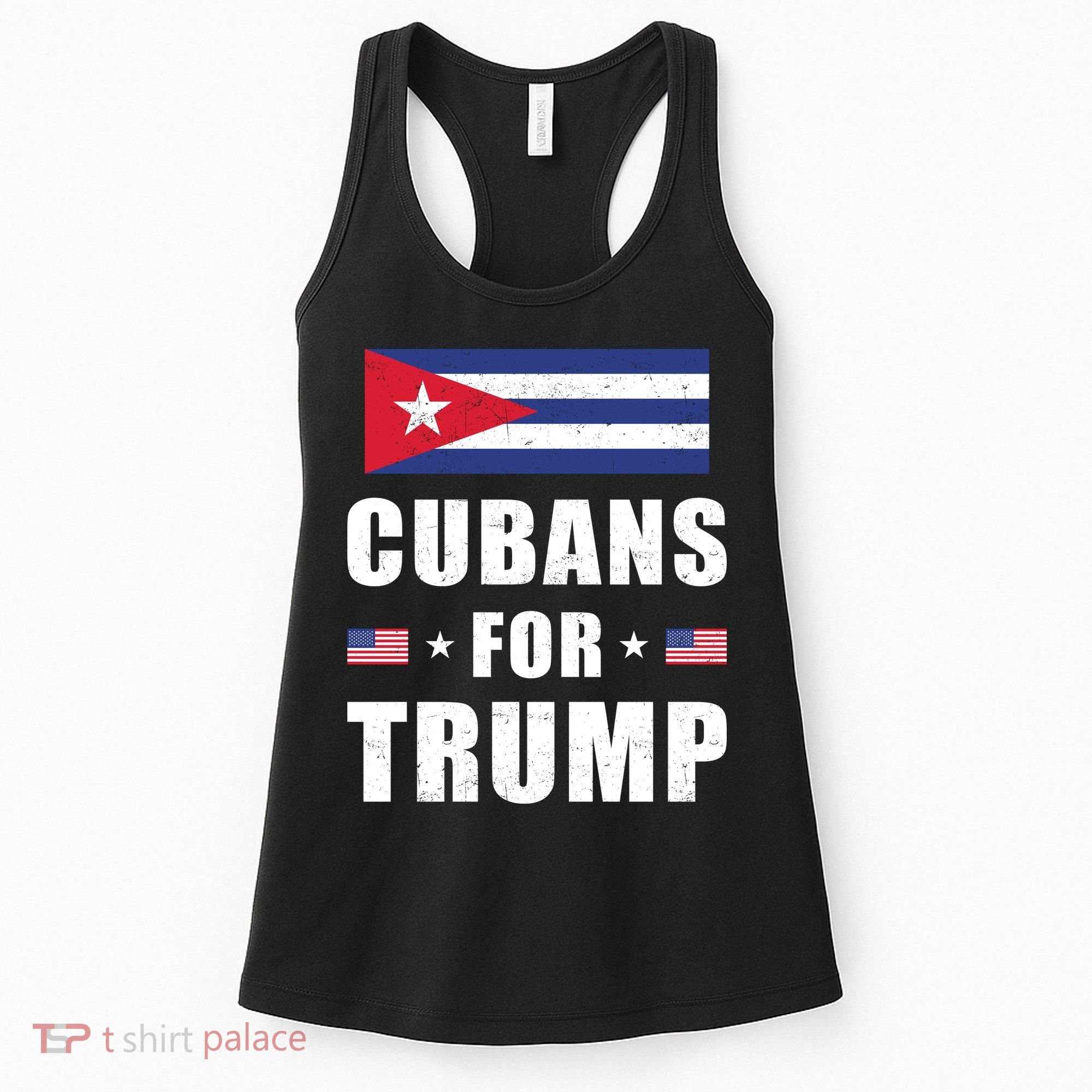 Cubans For Trump Cuban American Patriotic Women's Tank Top