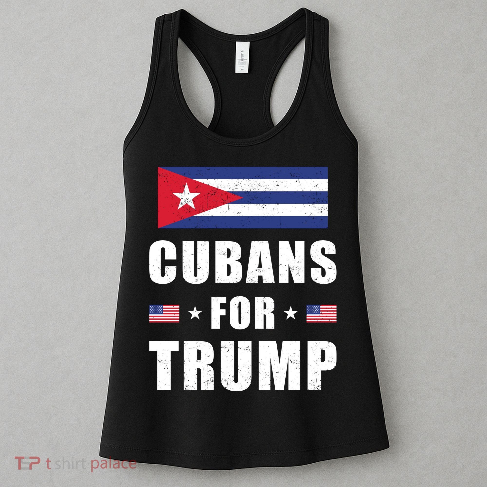 Cubans For Trump Cuban American Patriotic Women's Tank Top