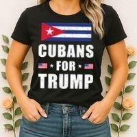 Cubans For Trump Cuban American Patriotic Women's T-Shirt thumb 2