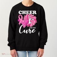 Cheer For The Cure Breast Cancer Awareness Women's Sweatshirt thumb 0