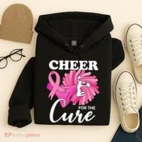 Cheer For The Cure Breast Cancer Awareness Hoodie thumb 4