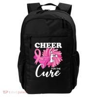 Cheer For The Cure Breast Cancer Awareness Backpack thumb 0