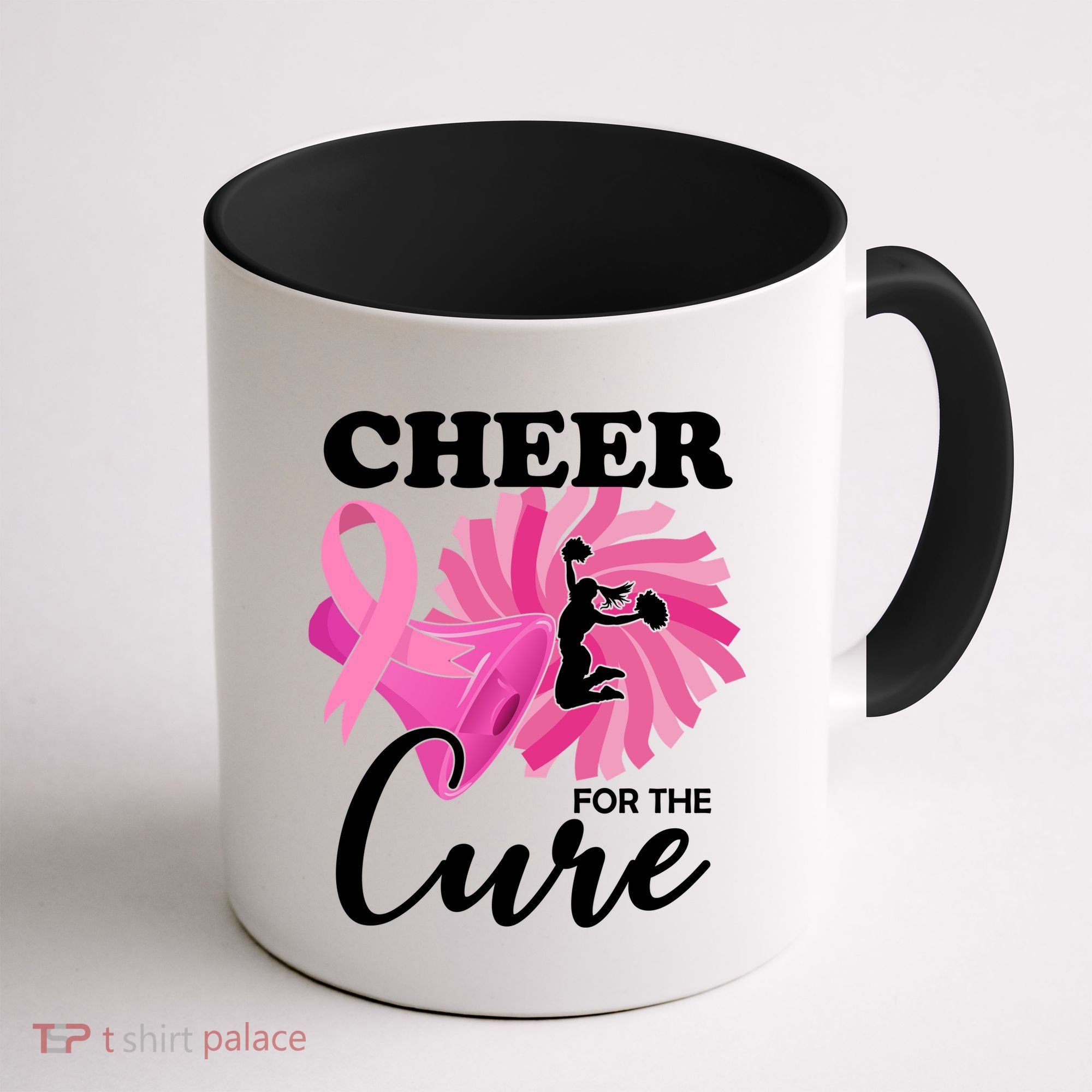 Cheer For The Cure Breast Cancer Awareness Coffee Mug