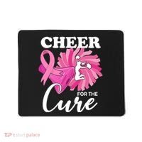 Cheer For The Cure Breast Cancer Awareness Mousepad thumb 0