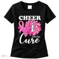 Cheer For The Cure Breast Cancer Awareness Women's T-Shirt thumb 0