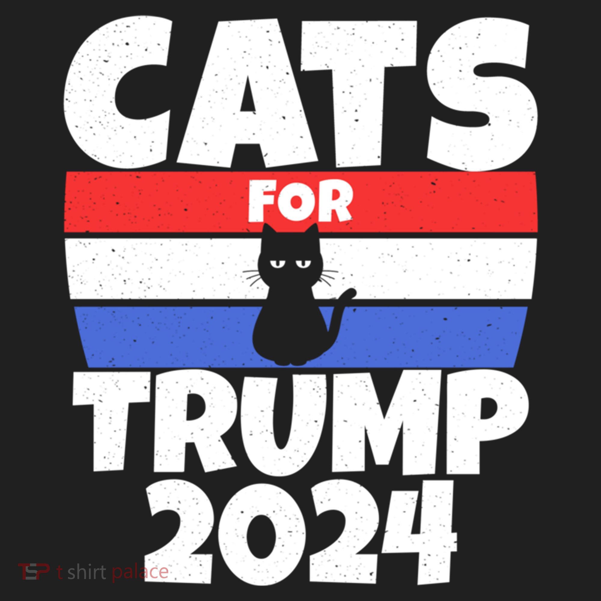Cats For Trump 2024 Women's Sweatshirt