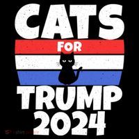 Cats For Trump 2024 Bucket Hat thumb 4