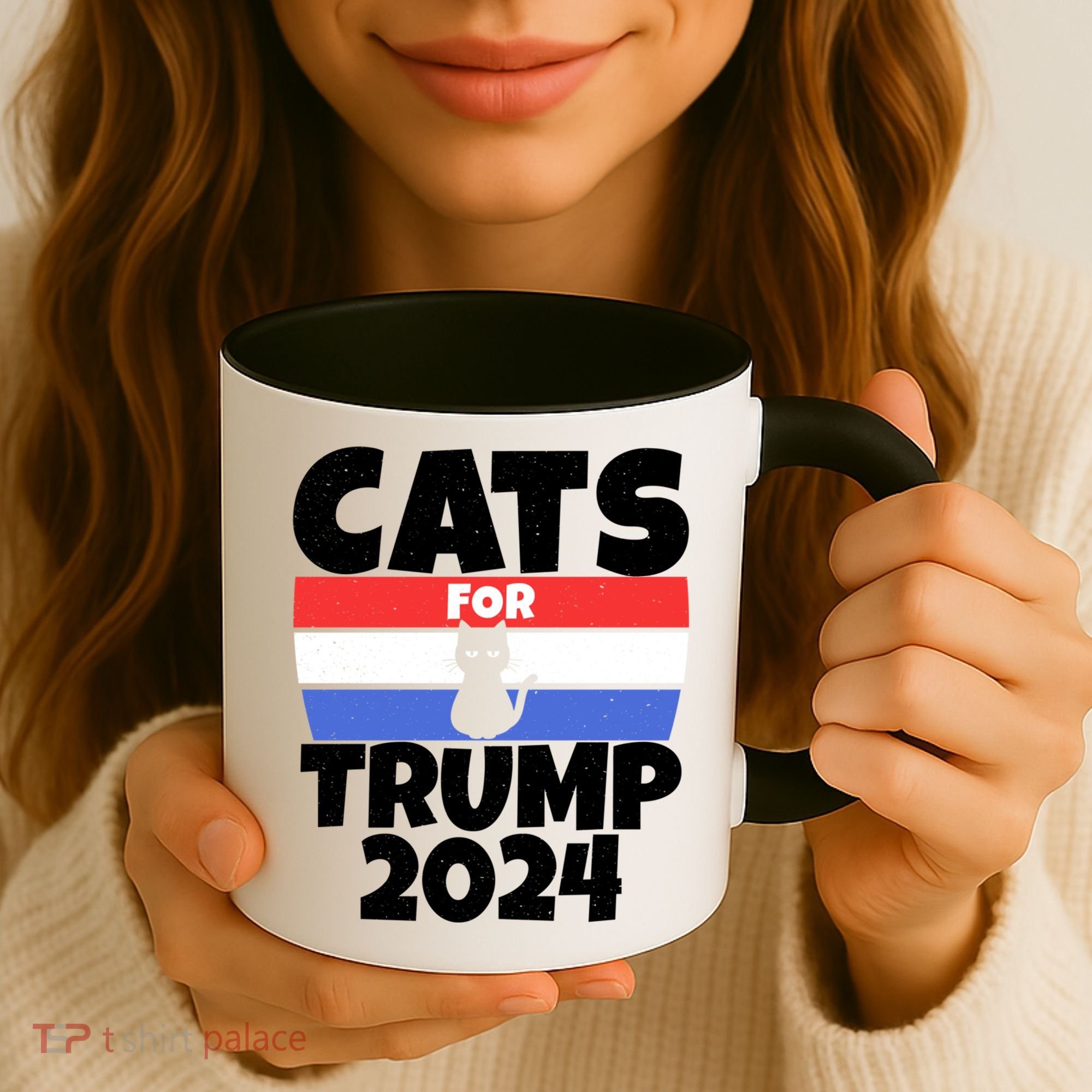 Cats For Trump 2024 Coffee Mug