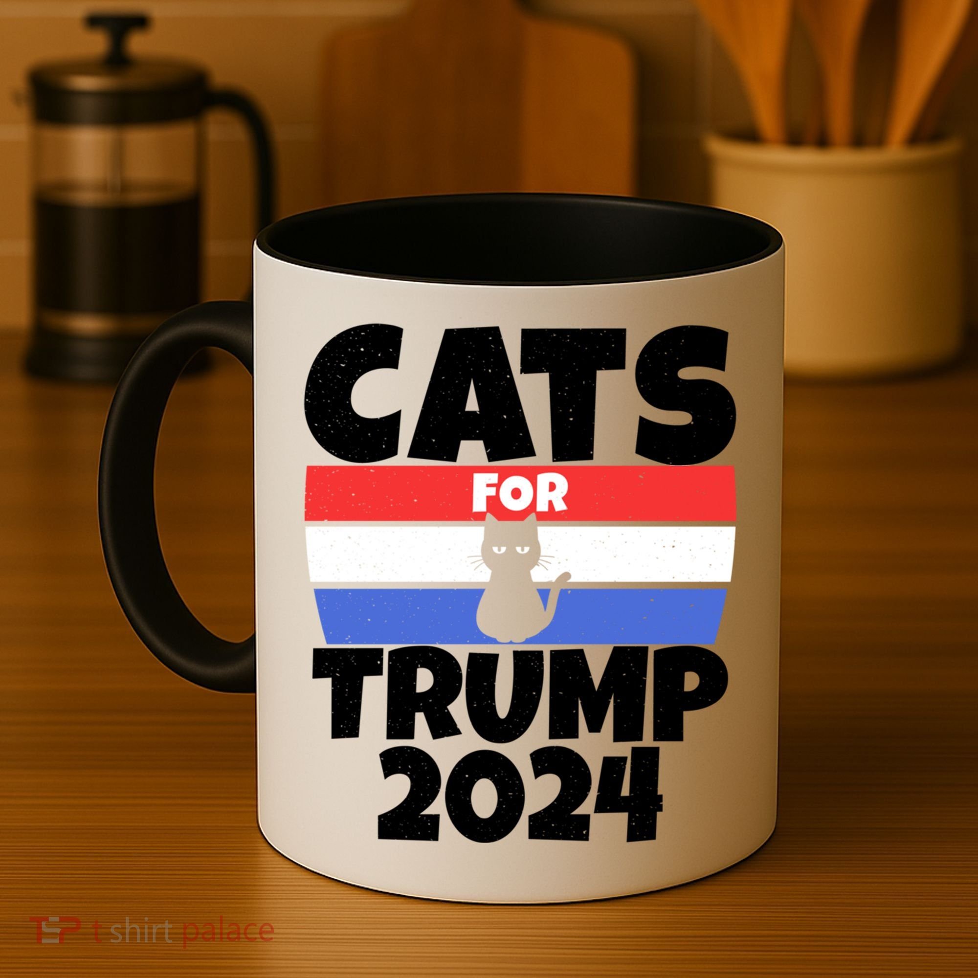 Cats For Trump 2024 Coffee Mug