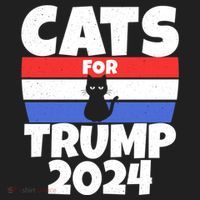 Cats For Trump 2024 Beanie thumb 2
