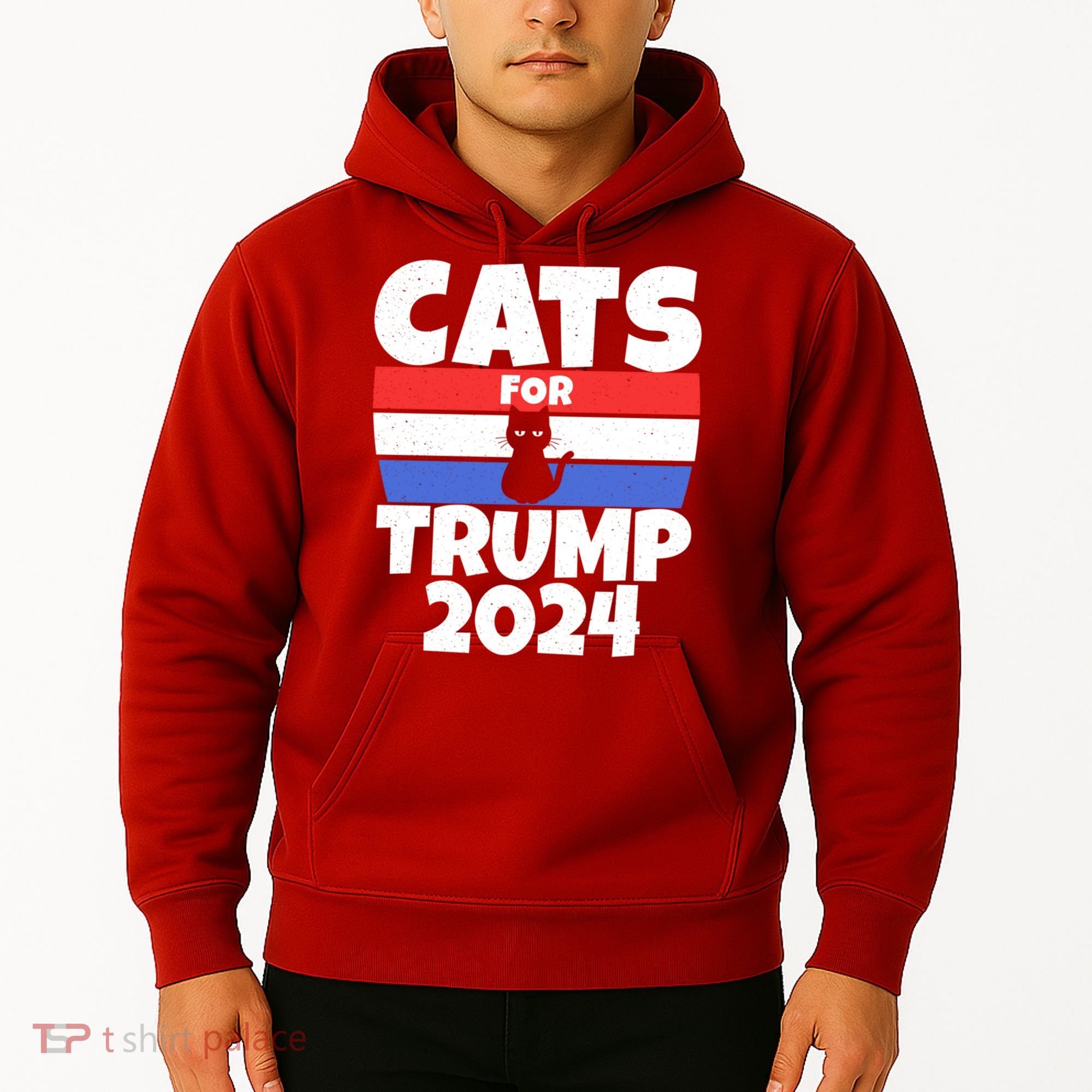 Cats For Trump 2024 Hoodie