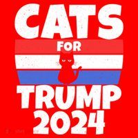Cats For Trump 2024 Hoodie thumb 7