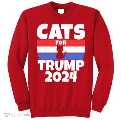 Cats For Trump 2024 Sweatshirt