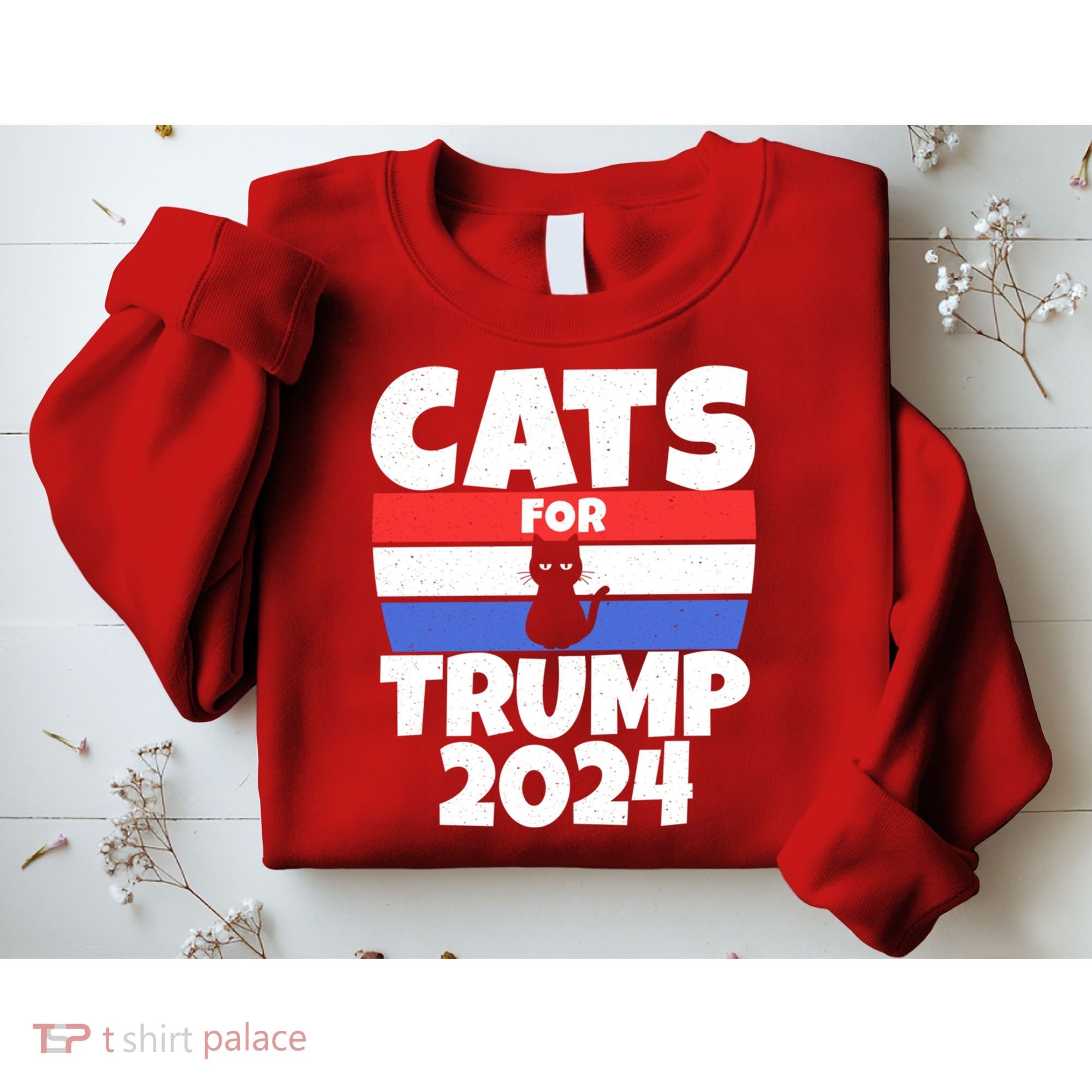 Cats For Trump 2024 Sweatshirt