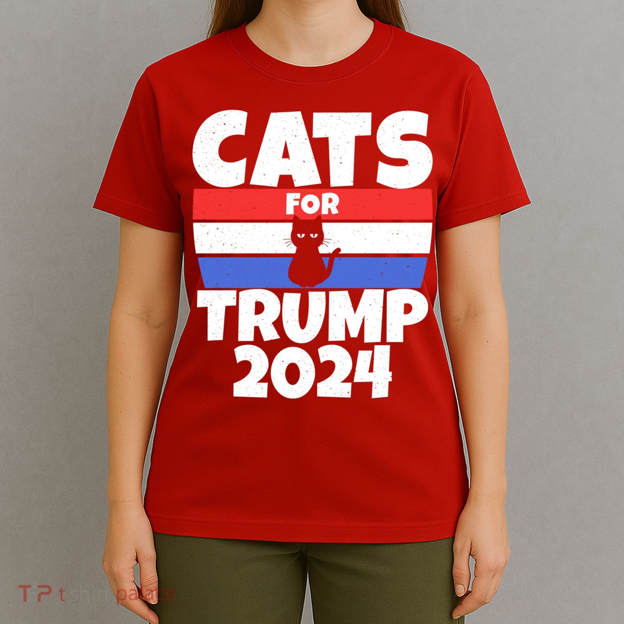 Cats For Trump 2024 T-Shirt