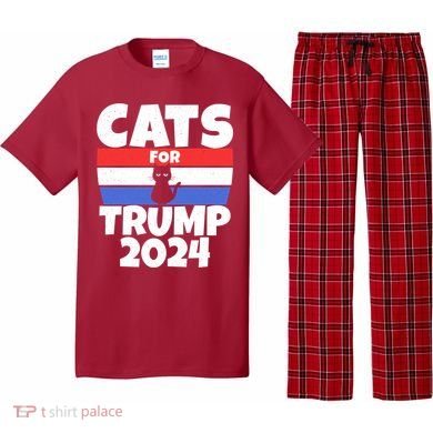 Cats For Trump 2024 Pajama Set