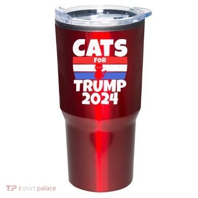 Cats For Trump 2024 Tumbler