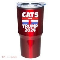 Cats For Trump 2024 Tumbler thumb 0