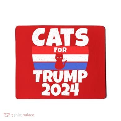 Cats For Trump 2024 Mousepad