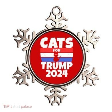 Cats For Trump 2024 Ornament