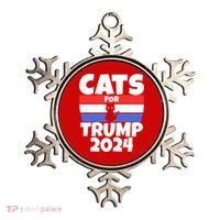 Cats For Trump 2024 Ornament thumb 0