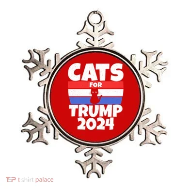 Cats For Trump 2024 Ornament