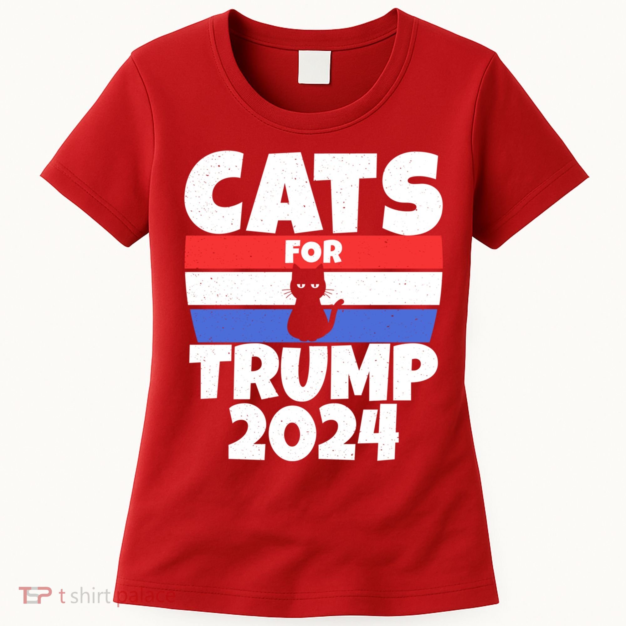 Cats For Trump 2024 Women's T-Shirt